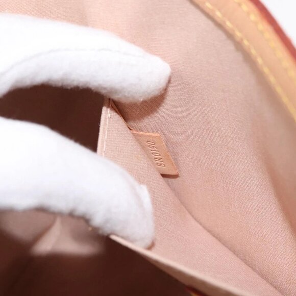 LOUIS VUITTON Vernis Roxbury Drive Bag 2Way Rose flow lantern M91391 Auth gh1053 - Picture 11 of 16